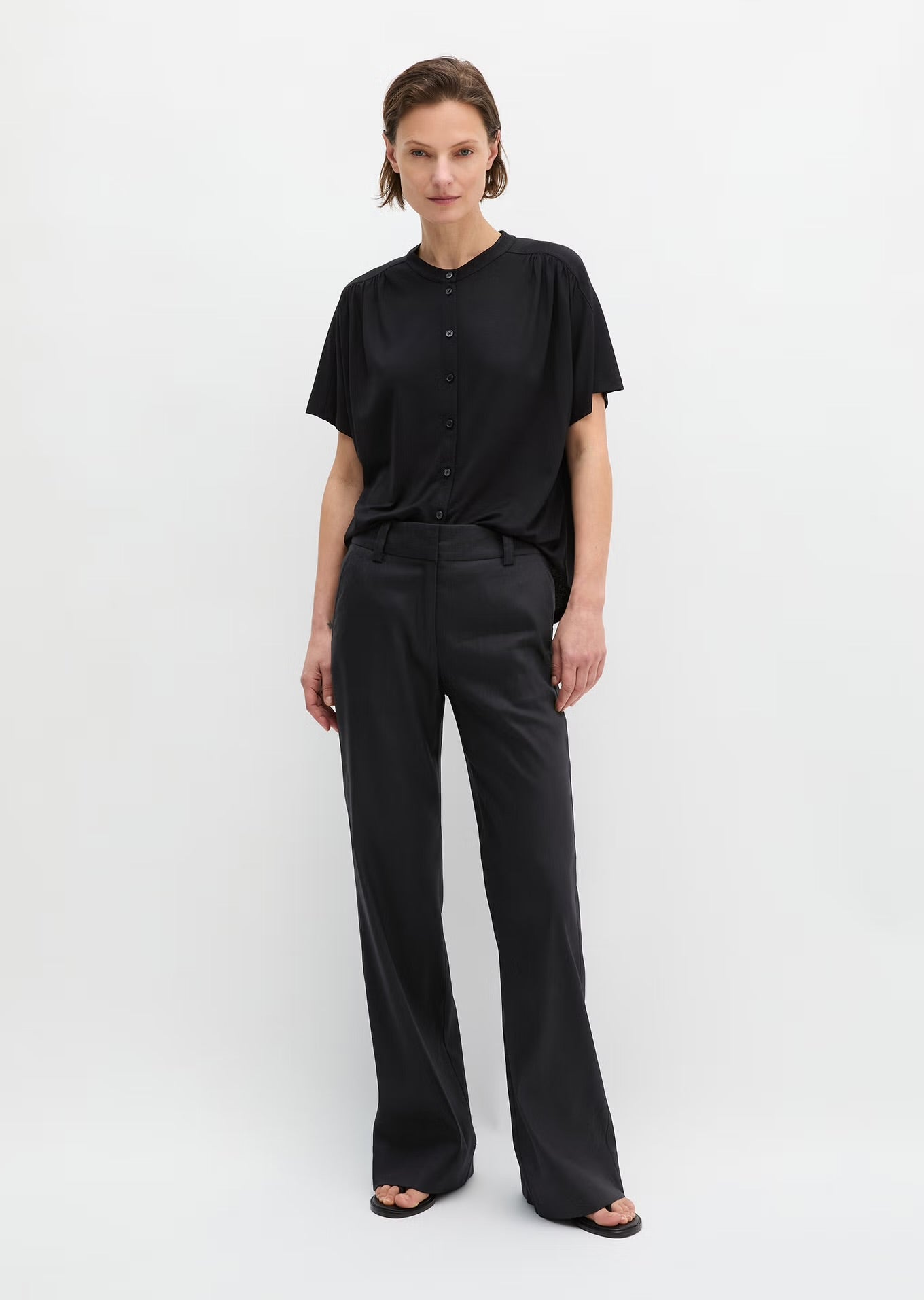 Marc O Polo REGULAR JERSEY BLOUSE FROM LENZING™ ECOVERO™