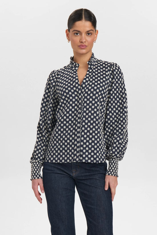 Numph NUALBI SHIRT - Dark Sapphire