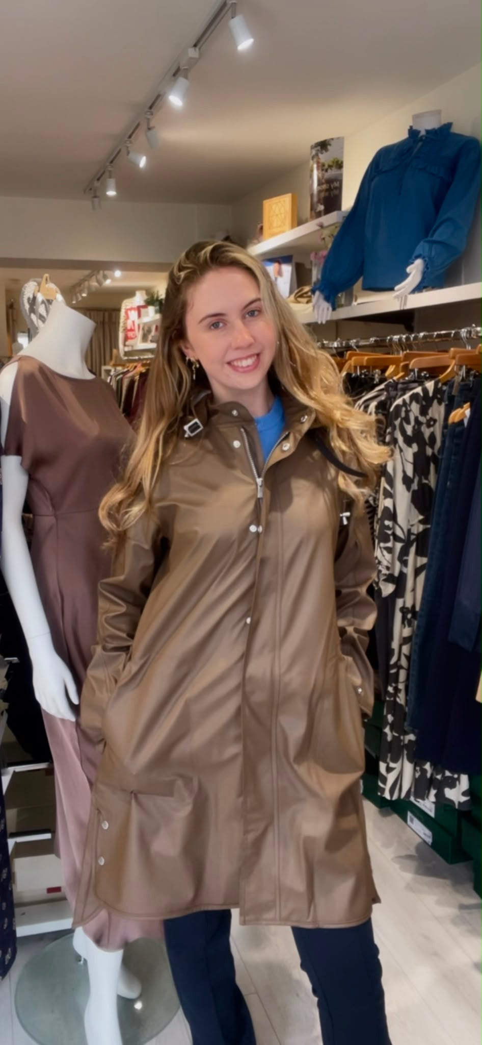 Ilse Jacobsen Light Raincoat Rain71/206 Mud