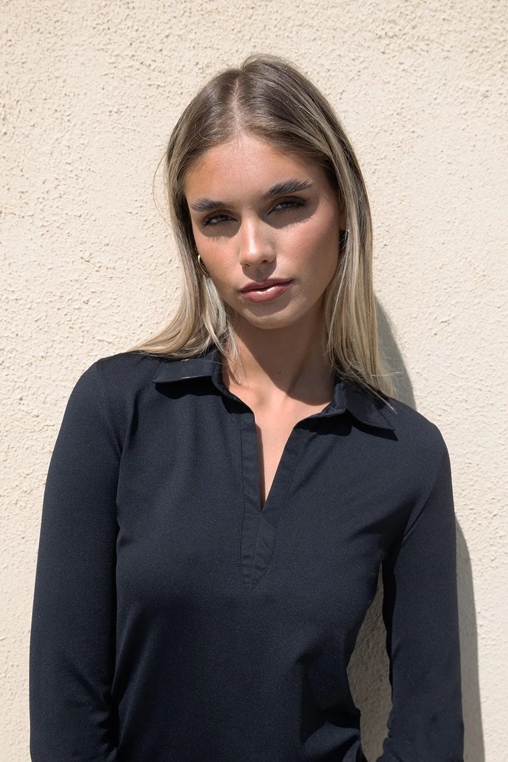 No2mor0 ANNA SHIRT Black