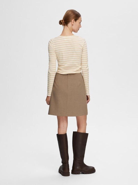 Selected/Femme STRIPED LONG-SLEEVED T-SHIRT
Oatmeal