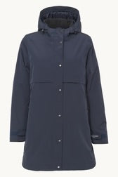 Ilse Jacobsen PADDED RAINCOAT - DARK INDIGO