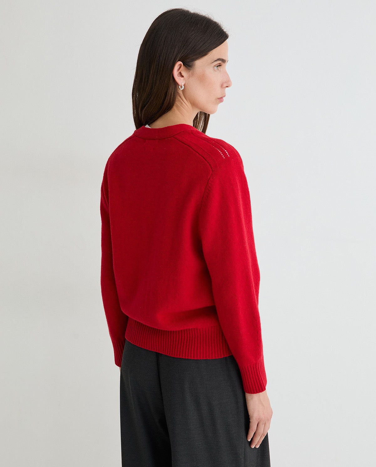 Yerse CARDIGAN REMOVABLE SCARF