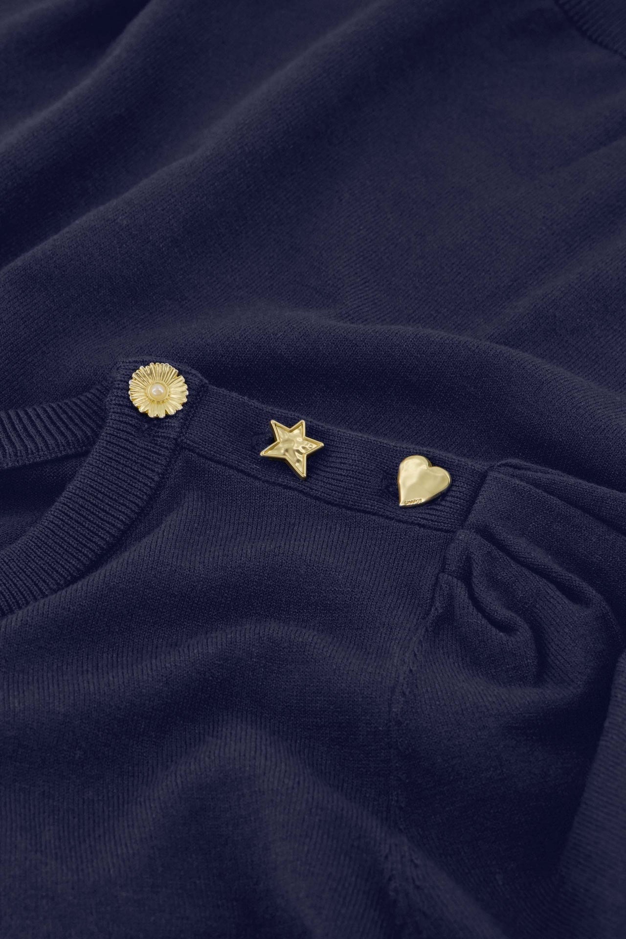 Fabienne Chapot Molly Short Sleeve Pullover Midnight Blue