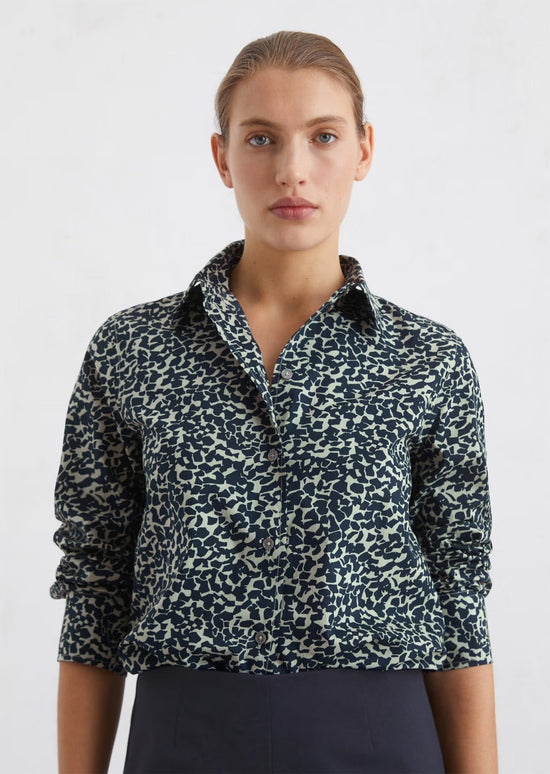 Marc O Polo A-SHAPE BLOUSE MADE FROM PAPERTOUCH POPLIN