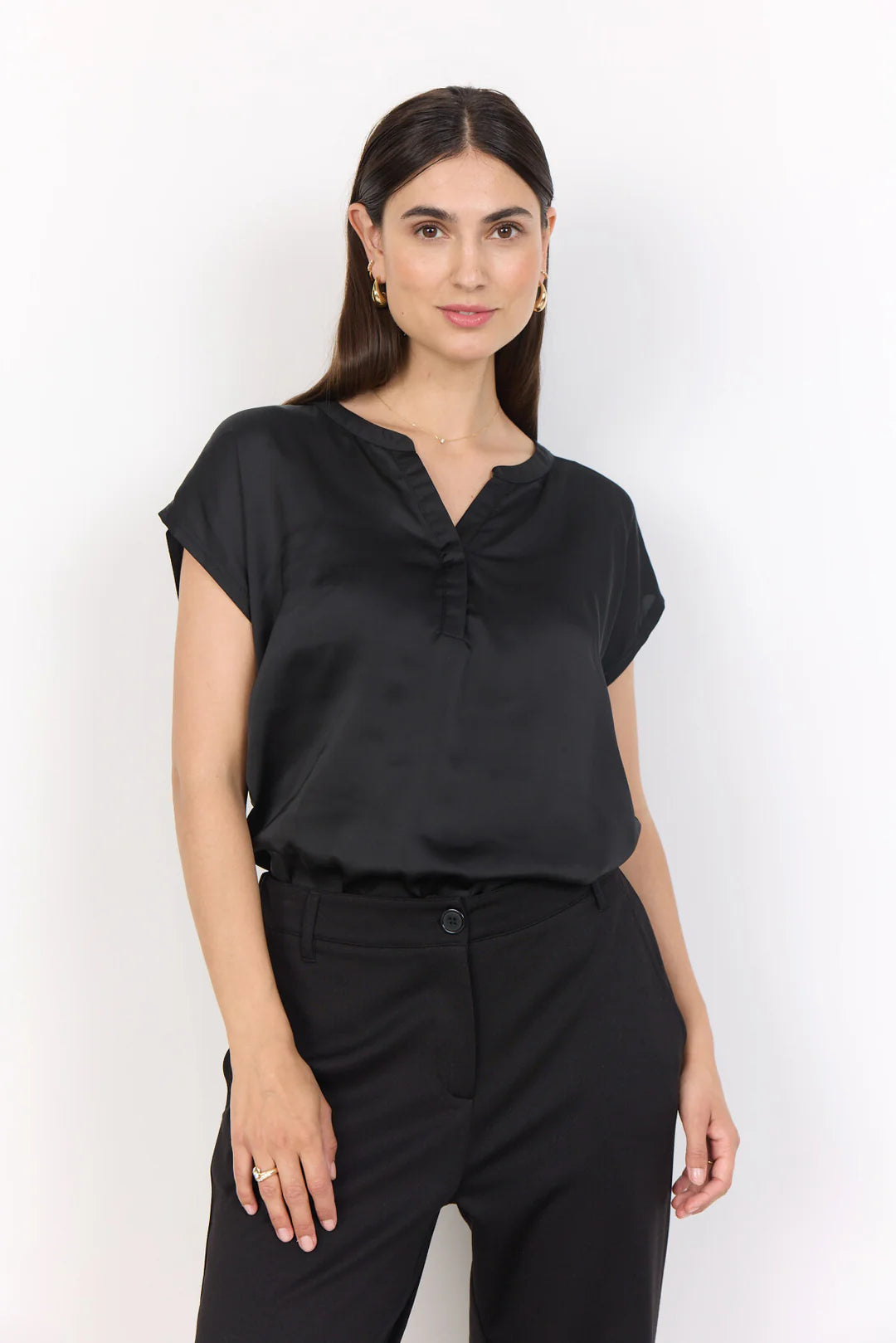 Soya Concept SC-THILDE 43 T-SHIRT BLACK