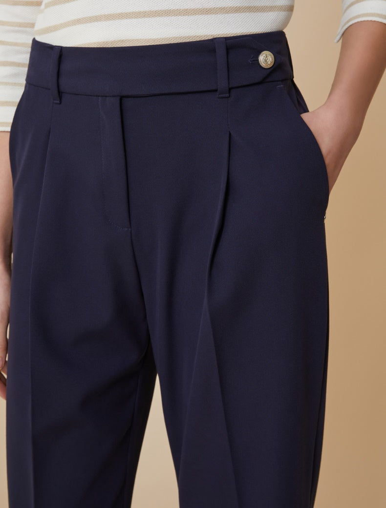 Pennyblack Relaxed-fit twill trousers