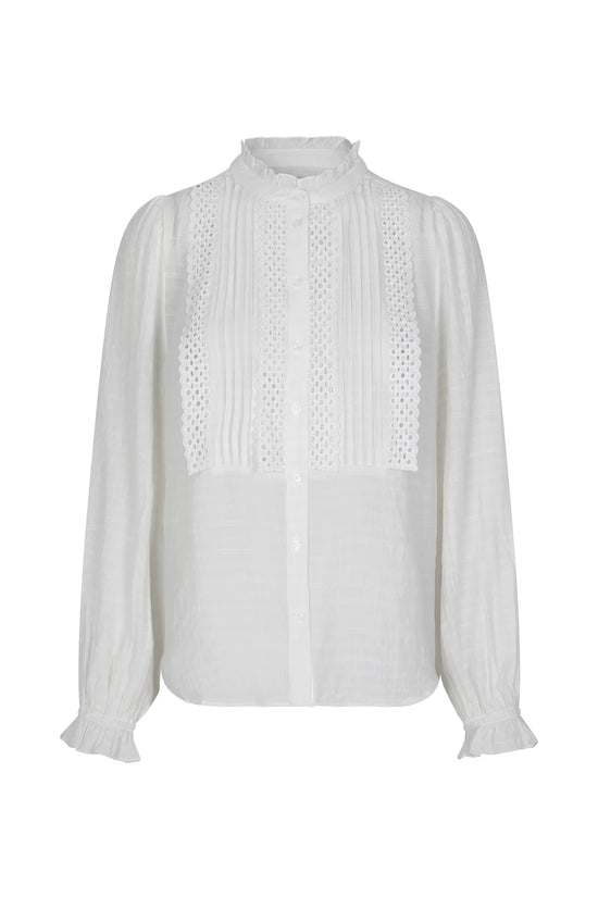 Lollys Laundry ArielLL Shirt LS - White