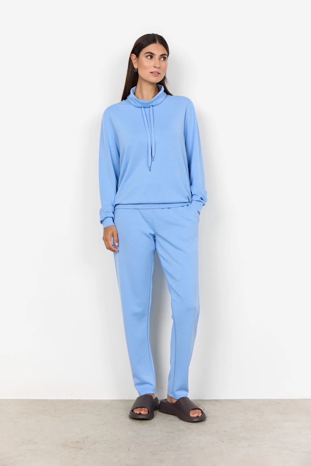 Soya Concept SC-BANU 125 SWEATSHIRT LIGHT BLUE