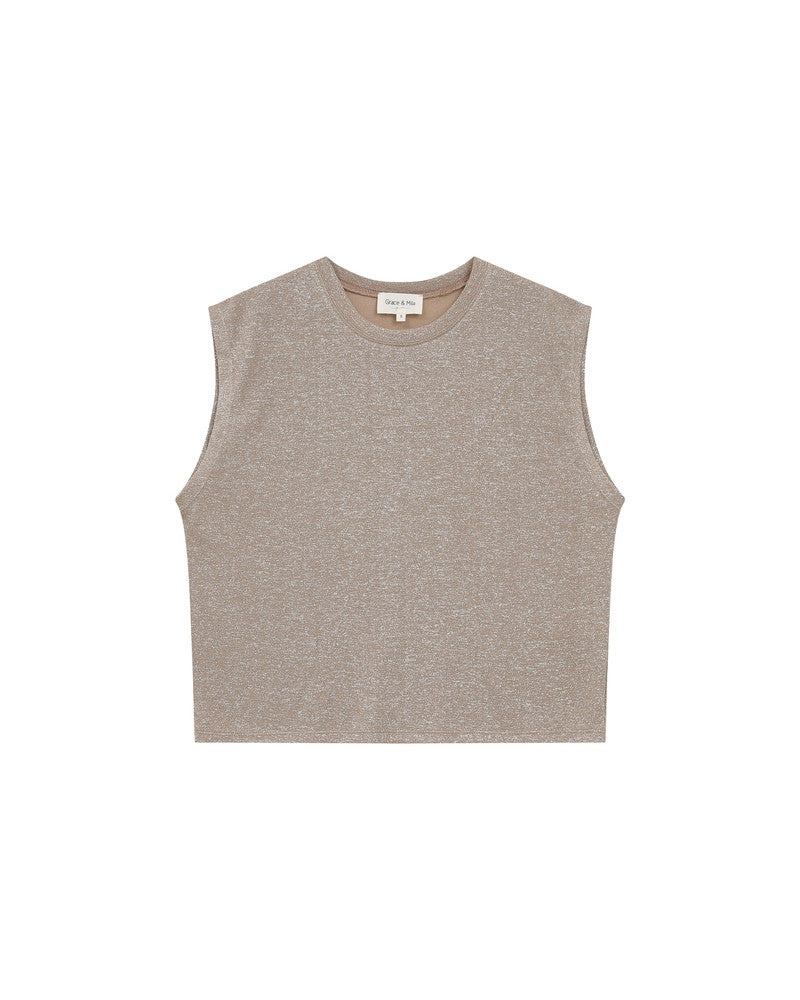 Grace And Mila T-SHIRT TAUPE RIMBAUD