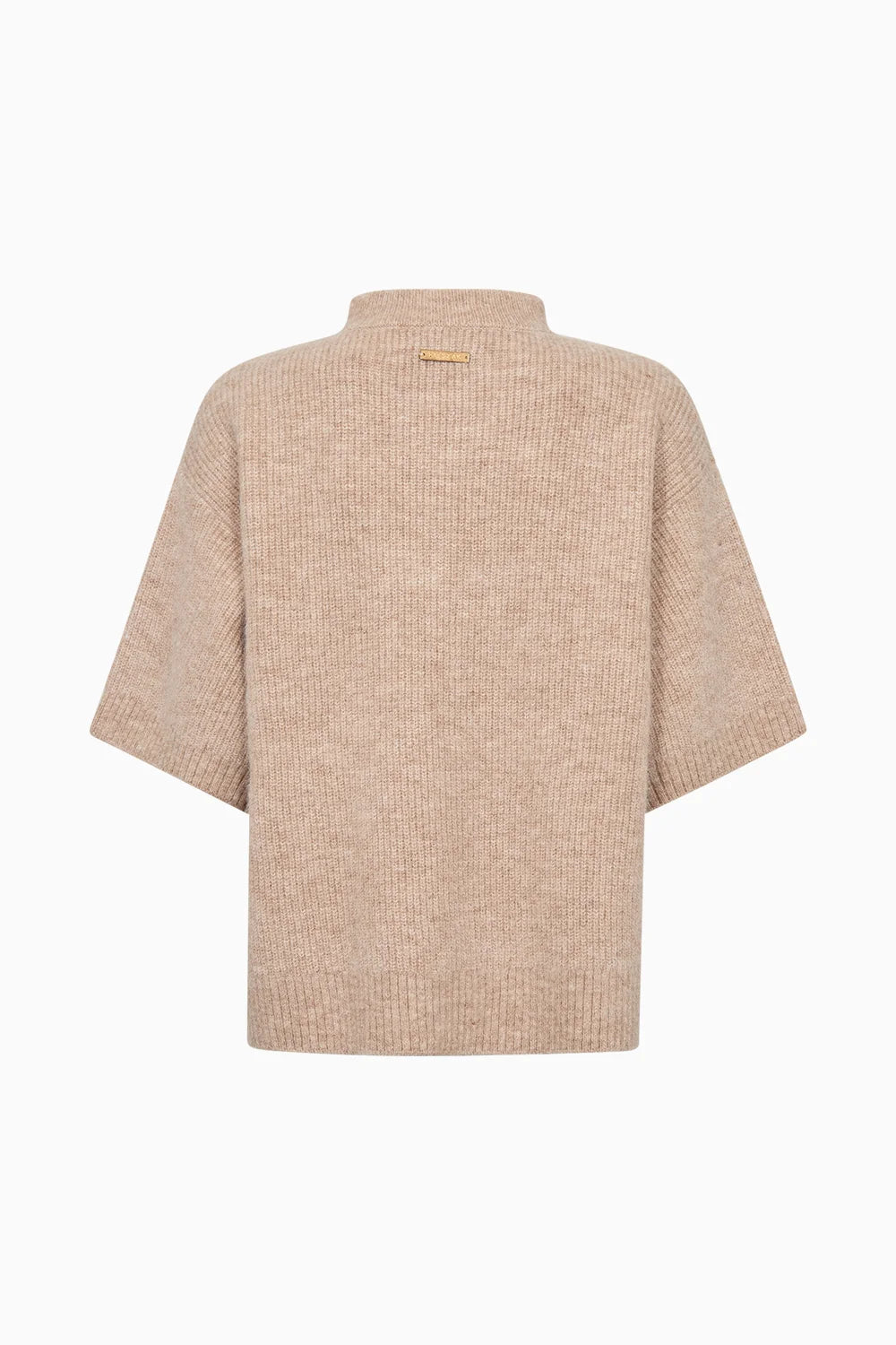 Pieszak PD-Zally Half Zip Knit - Warm Beige Melange