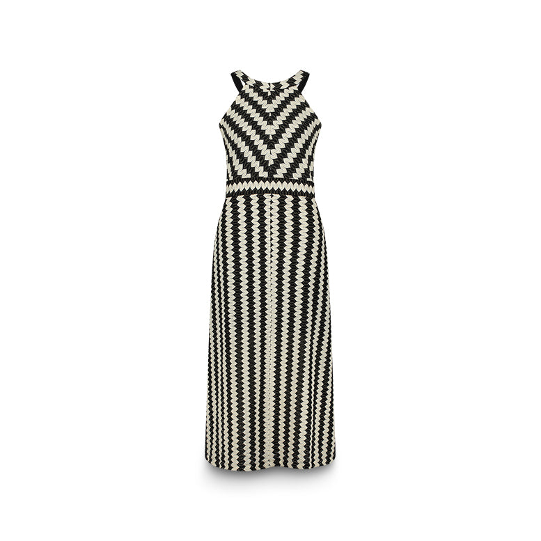 Summum Woman ZIGZAG MAXI-DRESS