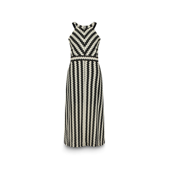 Load image into Gallery viewer, Summum Woman ZIGZAG MAXI-DRESS
