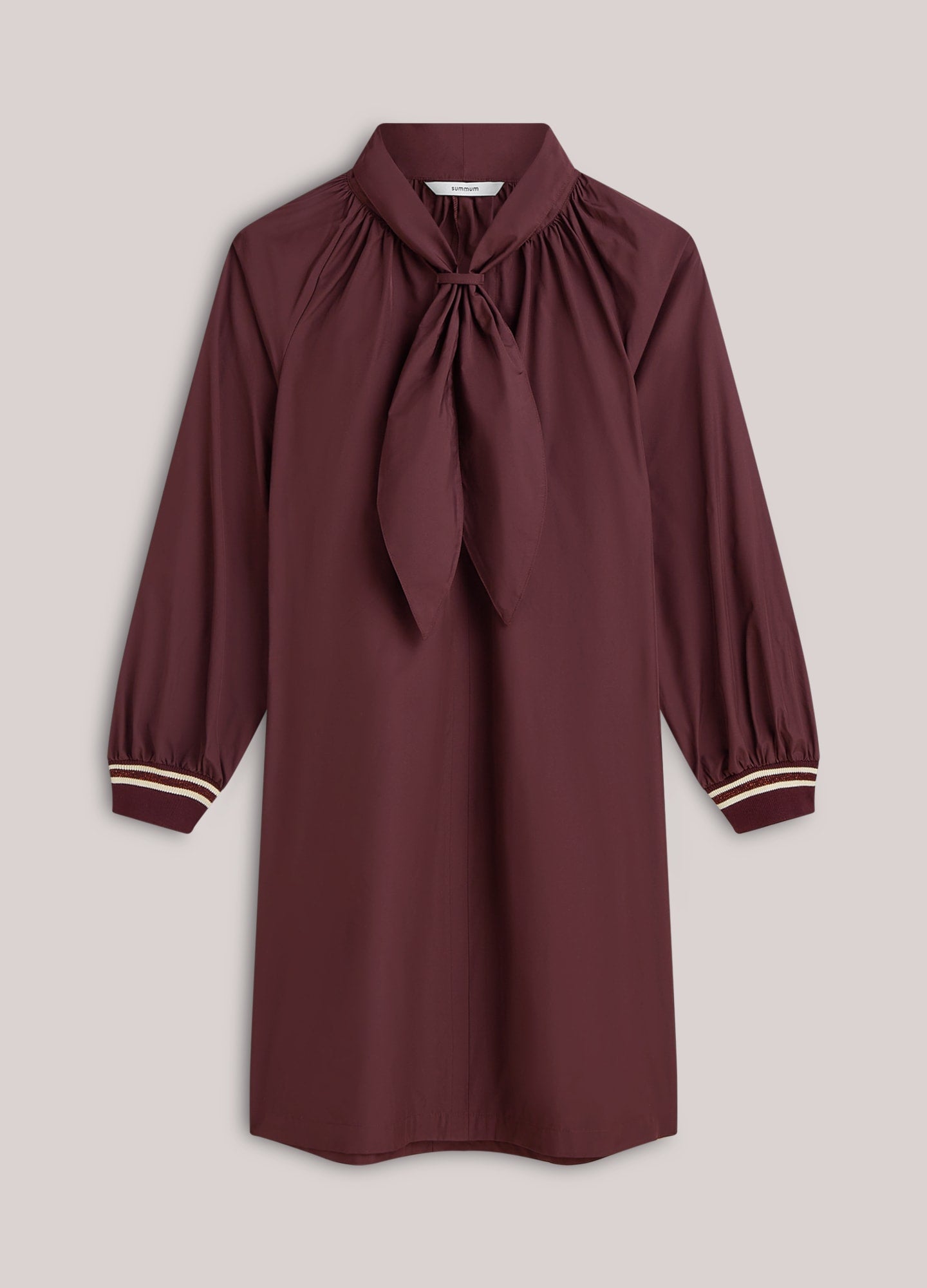 Summum Woman TAFFETA DRESS WITH BOW