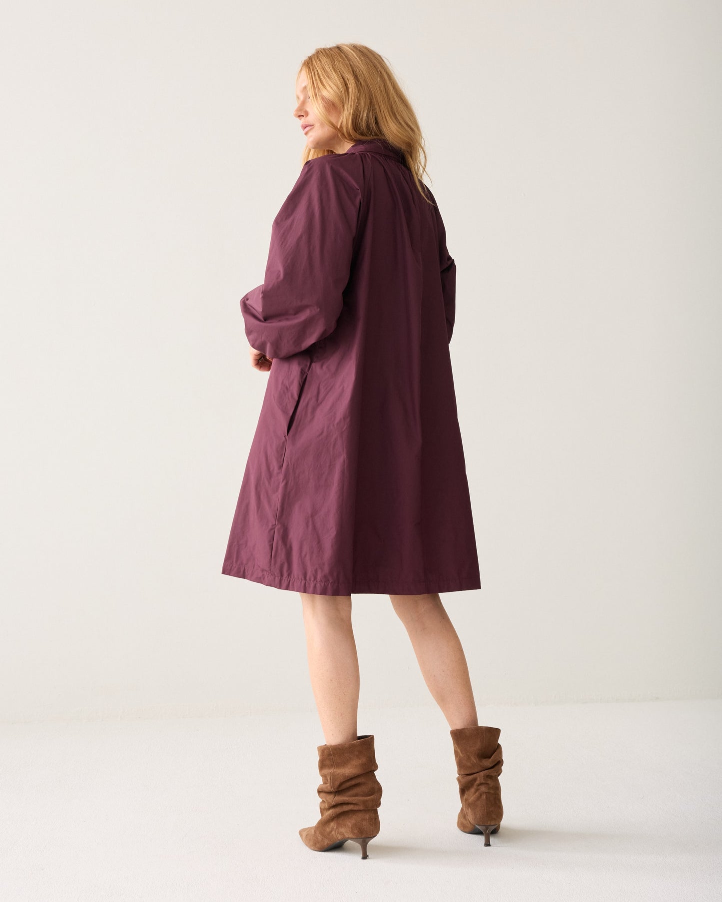 Summum Woman TAFFETA DRESS WITH BOW