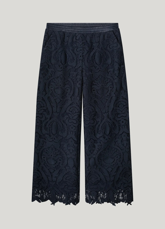 Load image into Gallery viewer, Summum Woman LACE LINED TROUSERS
