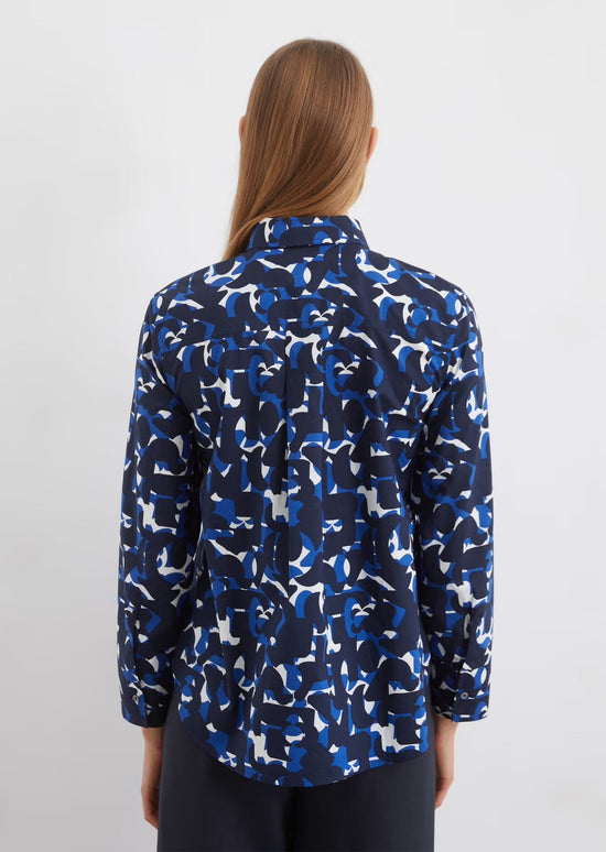Load image into Gallery viewer, Marc O Polo A-SHAPE BLOUSE MADE FROM PAPERTOUCH POPLIN
