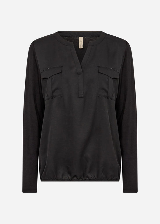 Soya Concept SC-HERMINE 1 BLOUSE BLACK