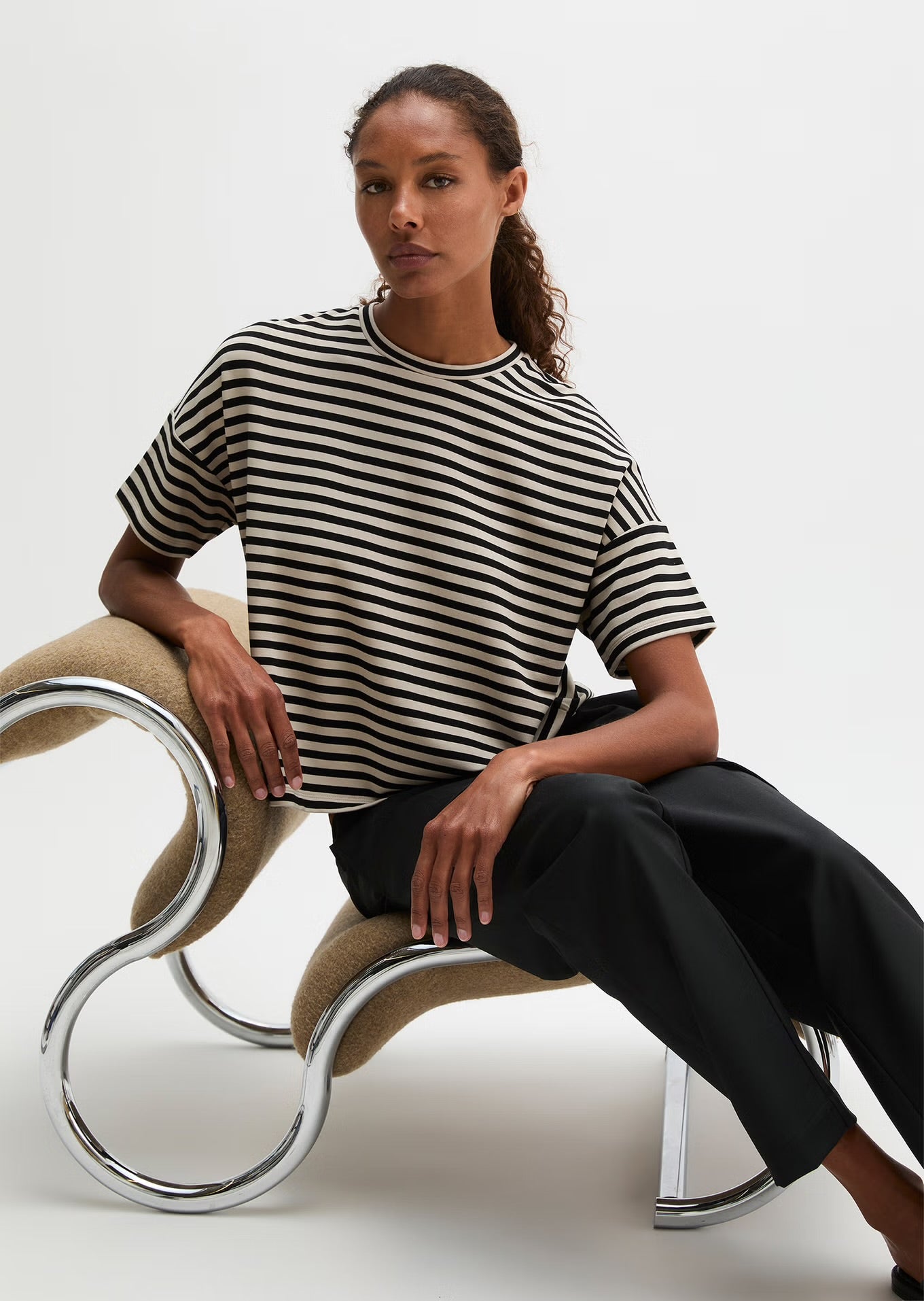 Marc O Polo T-SHIRT OVERSIZE MADE FROM TENCEL™ MODAL