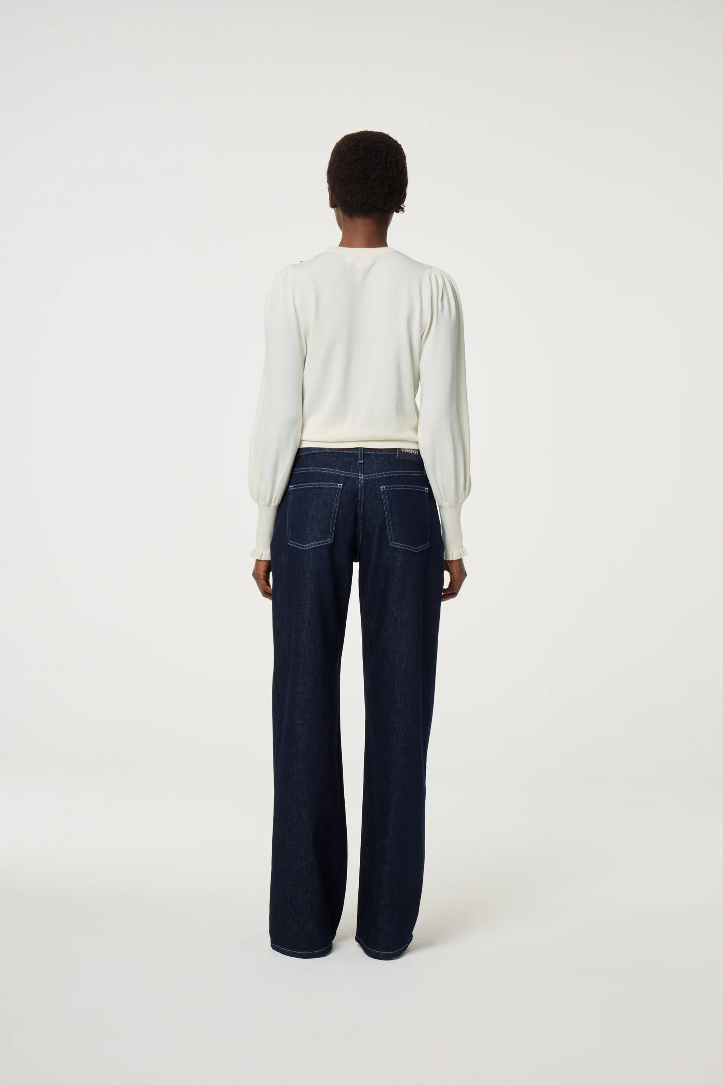 Fabienne Chapot Molly Balloon Pullover white