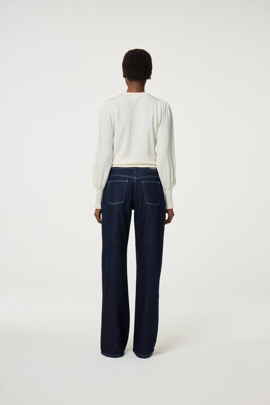 Fabienne Chapot Molly Balloon Pullover white