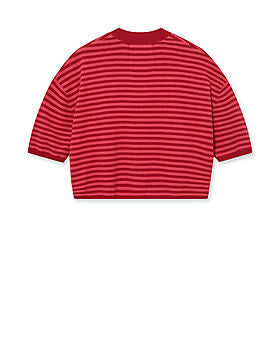 Heyanno MMHPoetic Stripe Knit
Relaxed fit Brick