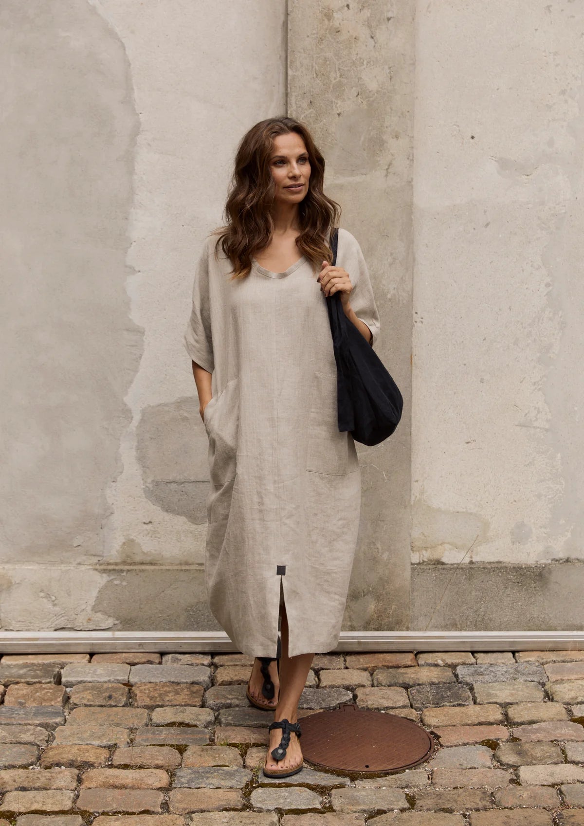 Henriette Steffensen LONG DRESS | 83001
NATURE