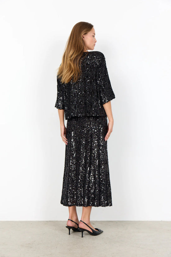 Soya Concept SC-ANGEL 1 BLOUSE BLACK