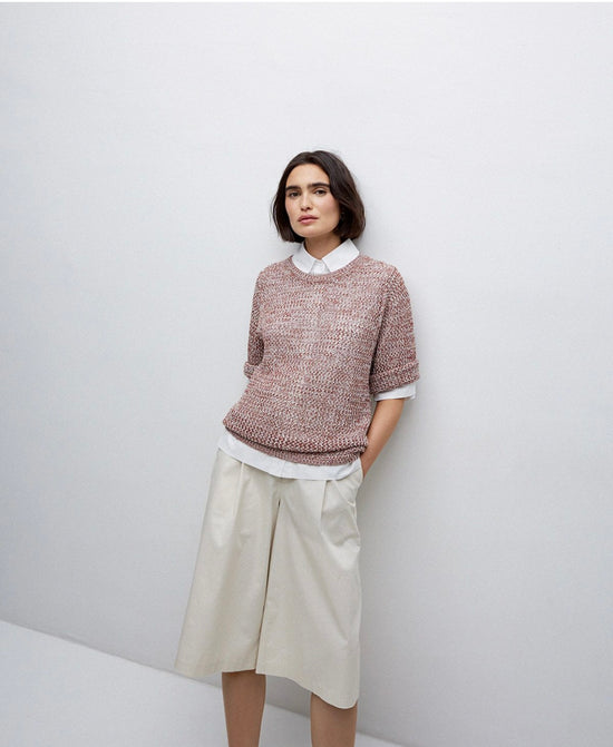 Load image into Gallery viewer, Yerse Short Natural RAINCOAT BERMUDA SHORTS
