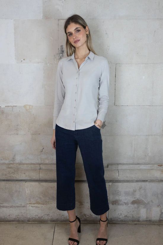 Load image into Gallery viewer, No2mor0 Daisy Cotton Shirt
Taupe
