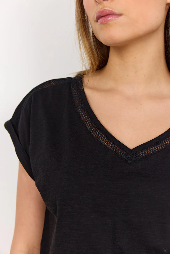 Load image into Gallery viewer, Soya Concept SC-BABETTE 57 T-SHIRT BLACK

