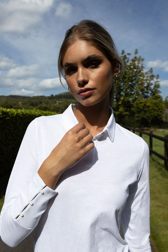 No2mor0 Wilde Cotton Layering Shirt White