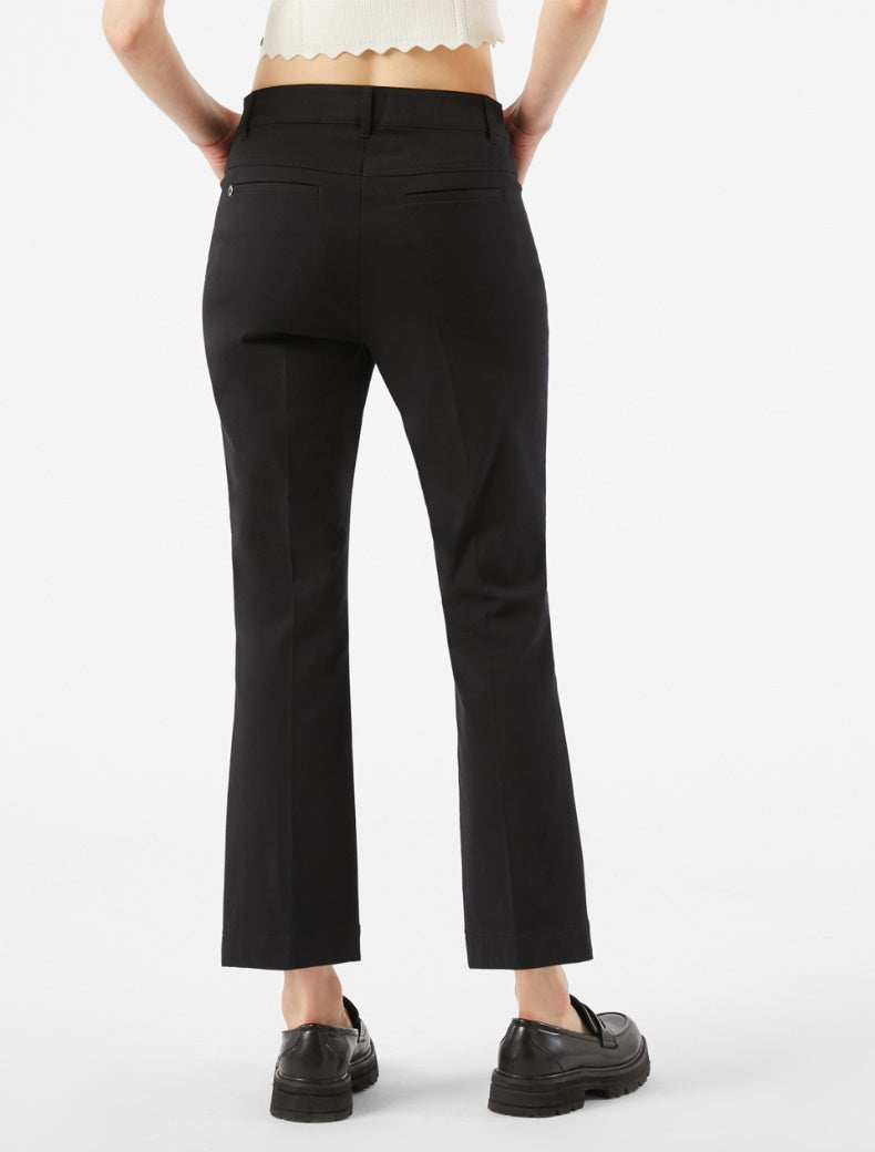 Pennyblack Twill mini flare trousers Black