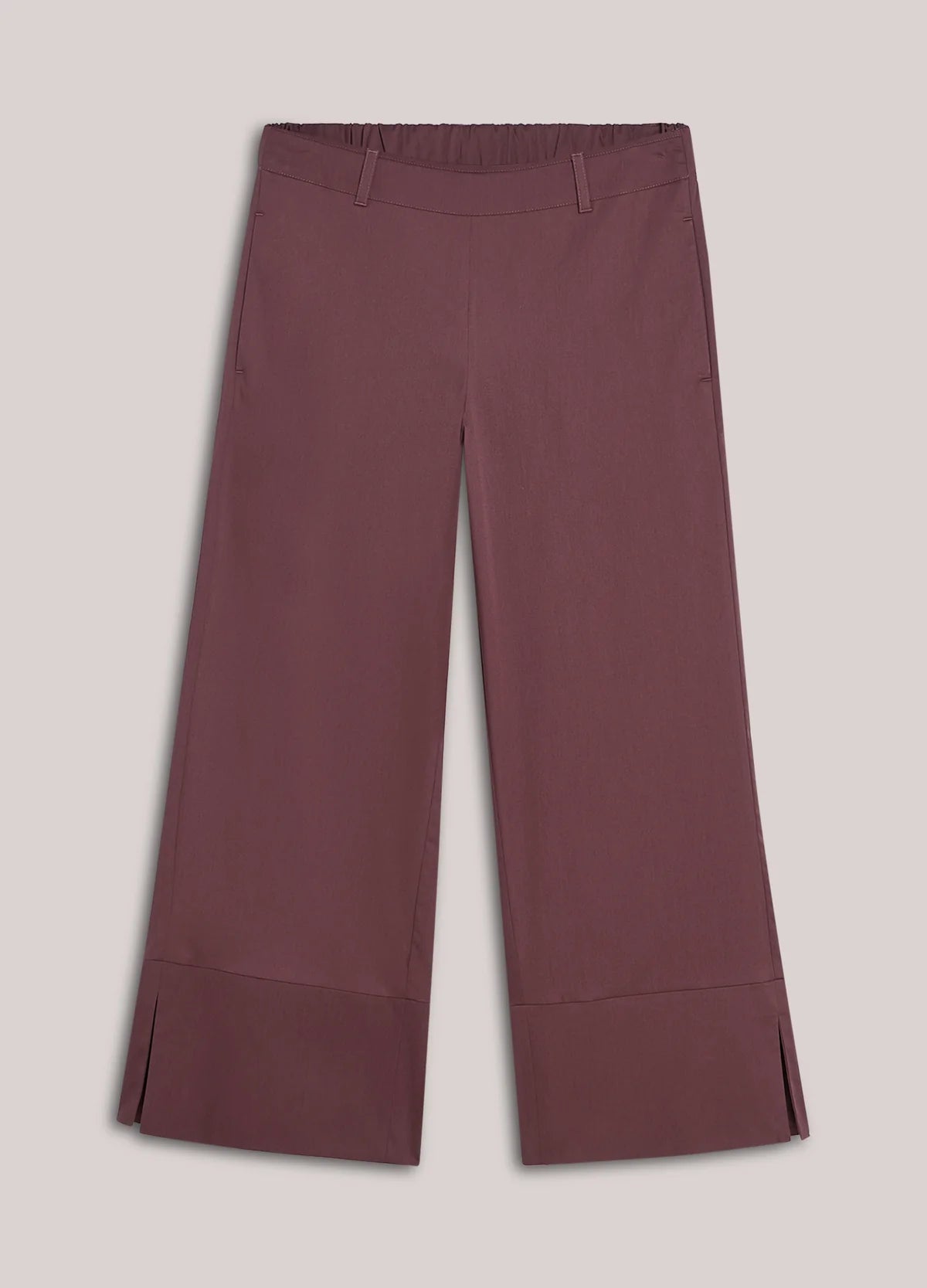 Summum Woman 7/8 LENGTH TROUSERS WITH SLIT Fig