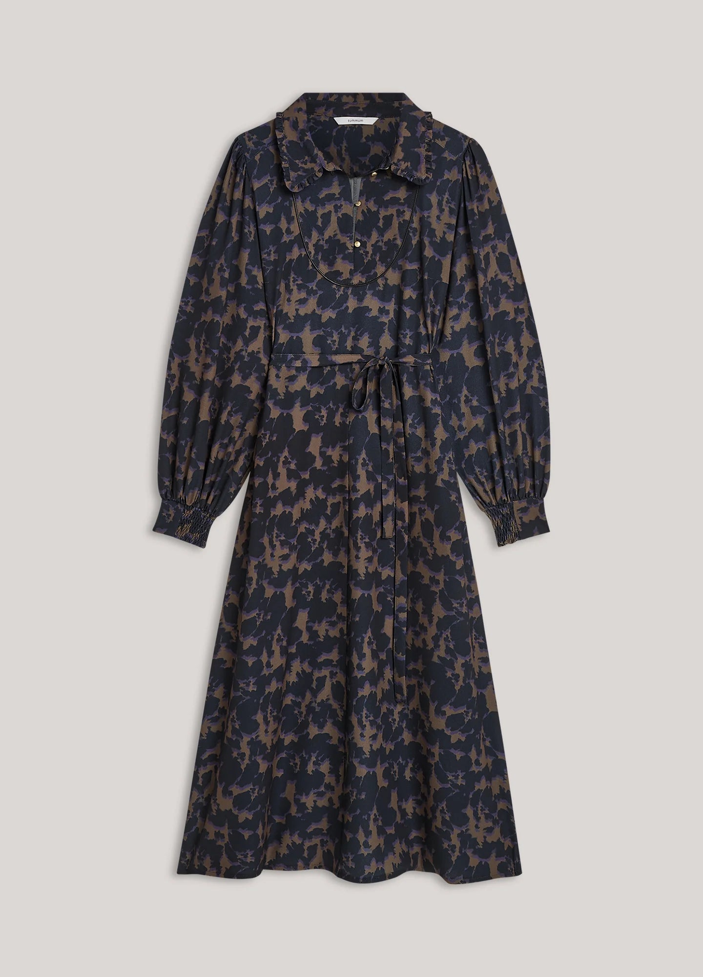 Summum Woman Camouflage-print dress