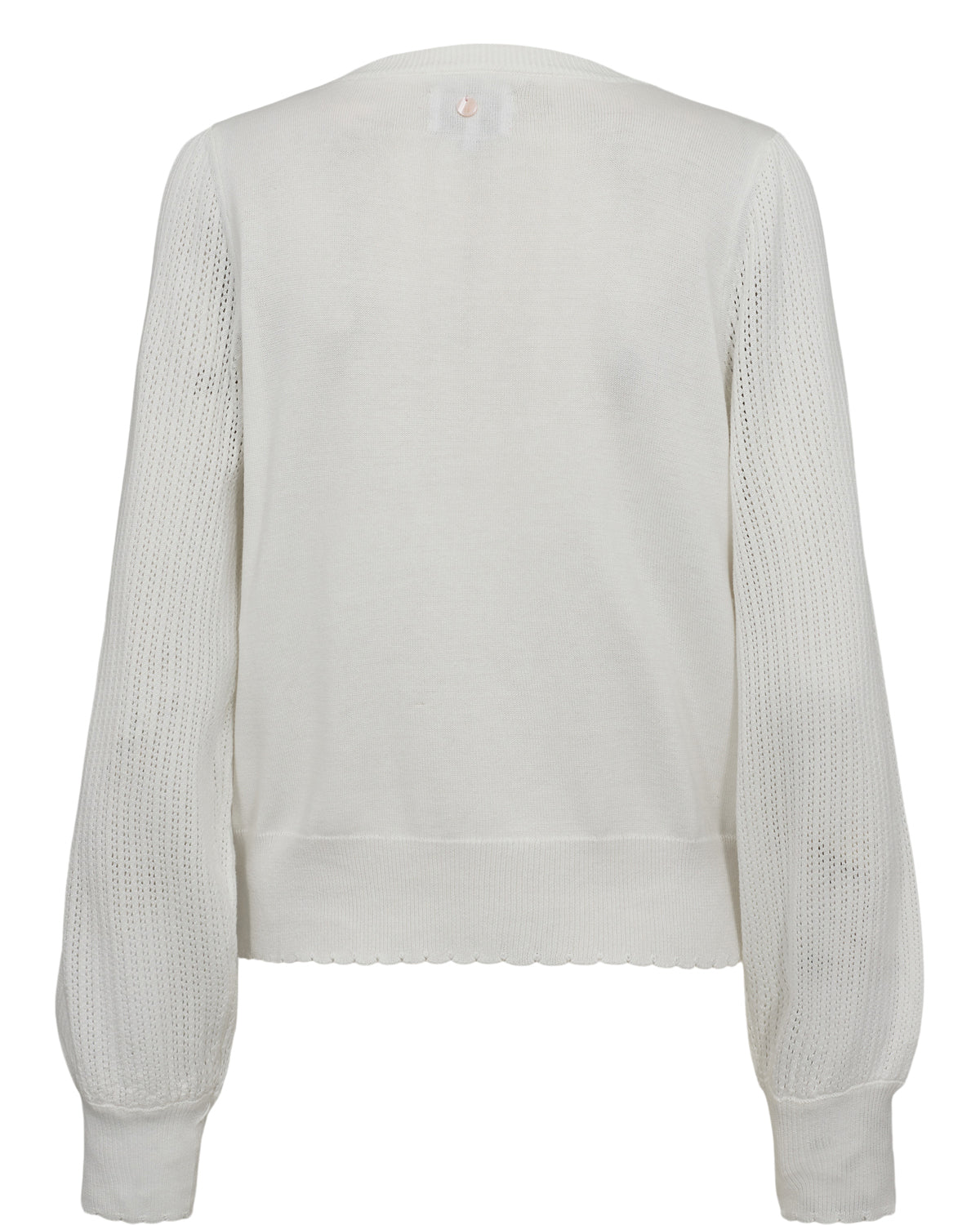 Numph NUMILENA NUMILENA LS PULLOVER - Cloud Dancer