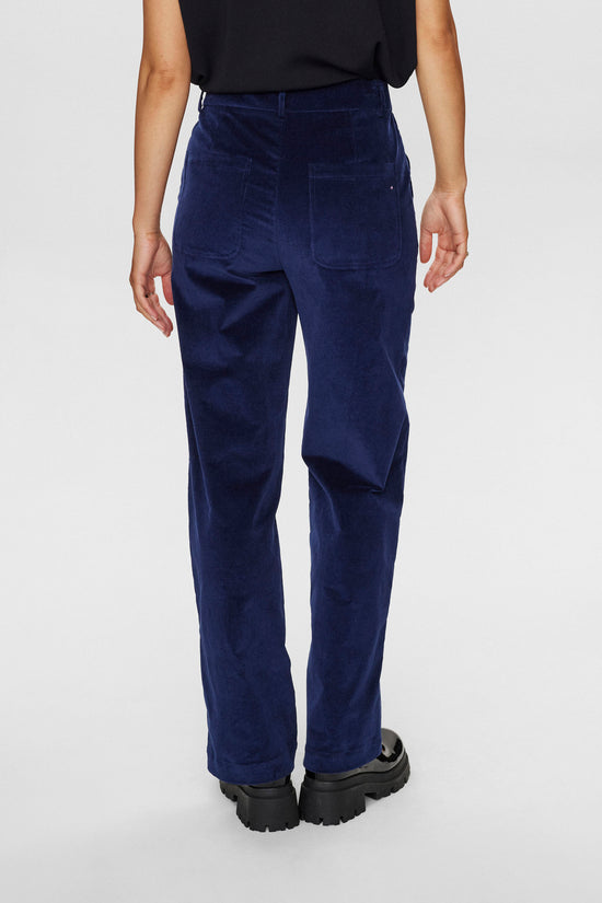 Numph NUJOANNA PANTS - Dress Blues