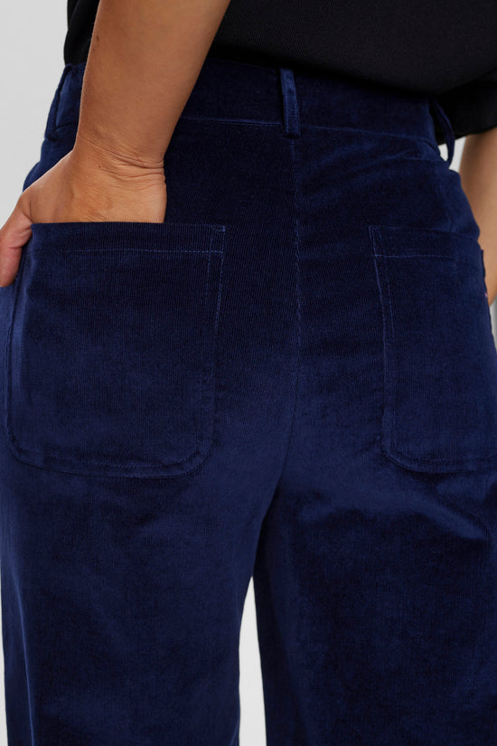 Numph NUJOANNA PANTS - Dress Blues