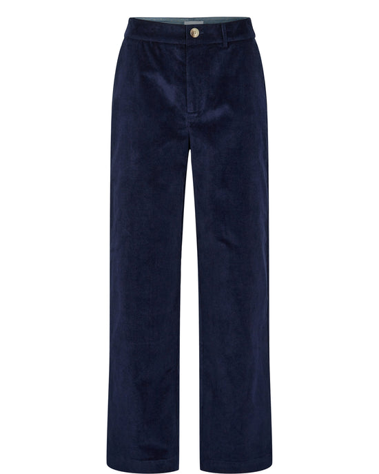 Numph NUJOANNA PANTS - Dress Blues