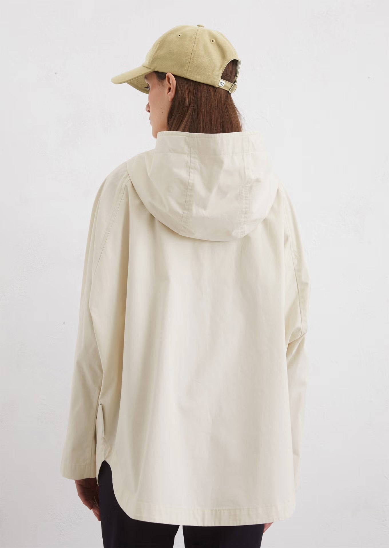 Marc O Polo RELAXED CAPE-STYLE JACKET MADE FROM ORGANIC COTTON TWILL