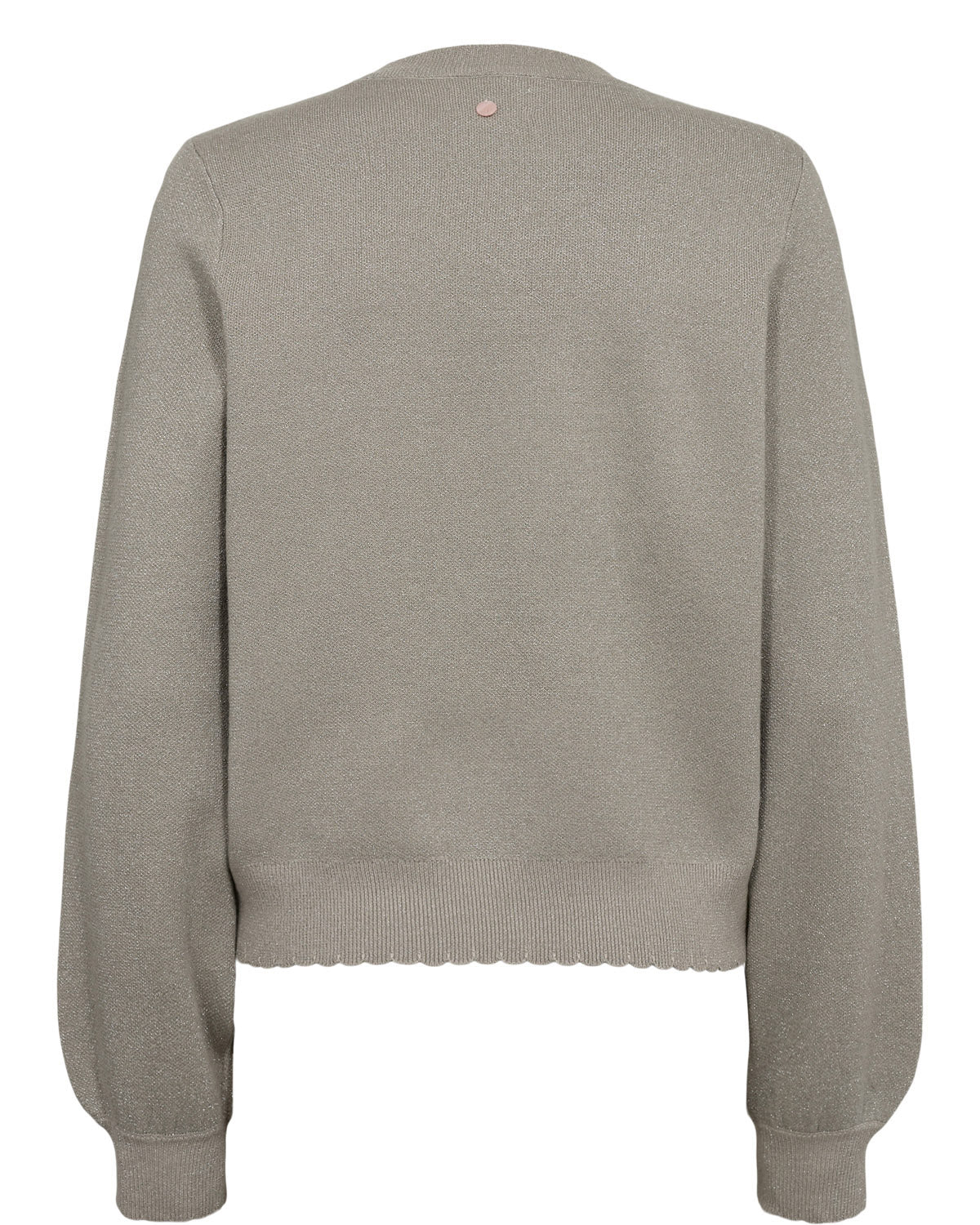 Numph NUBIR SOLID PULLOVER Grey
