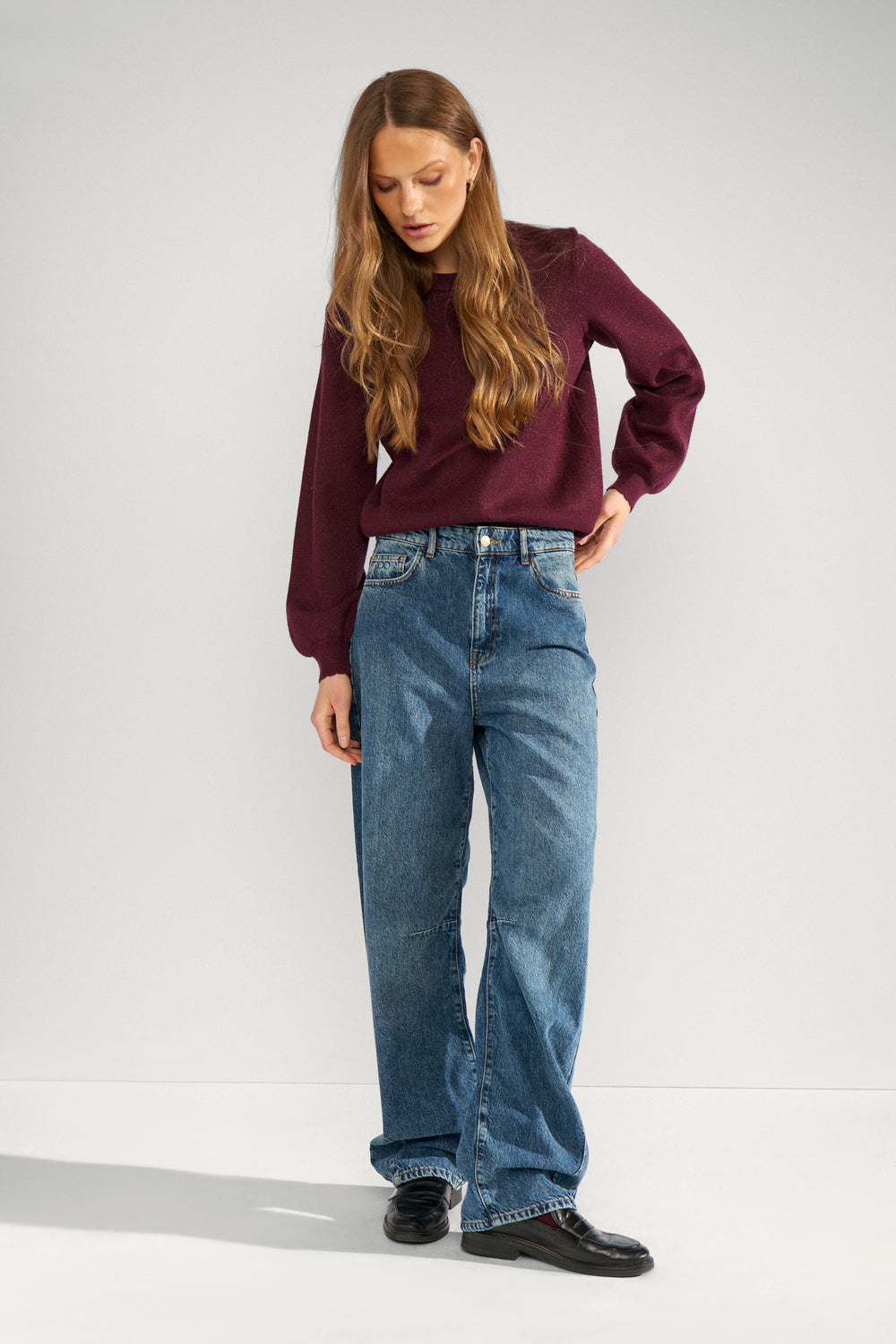 Numph NUBIR SOLID PULLOVER  Fig