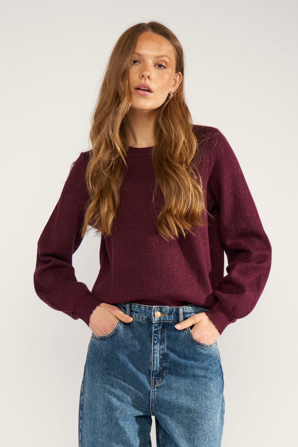 Numph NUBIR SOLID PULLOVER  Fig