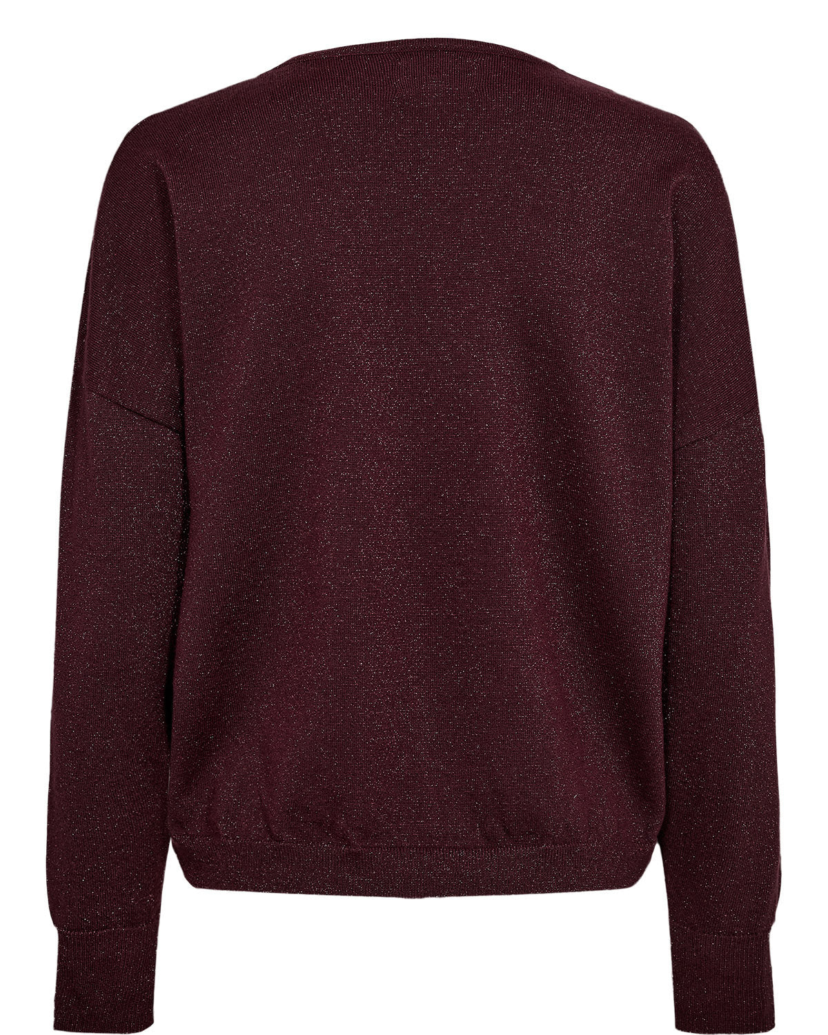 Numph NUDAYLETTA LUREX V-NECK PULLOVER