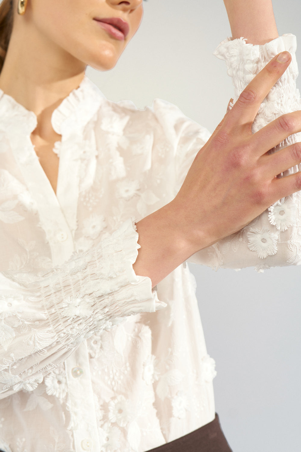 Numph NULENEA SHIRT WHITE