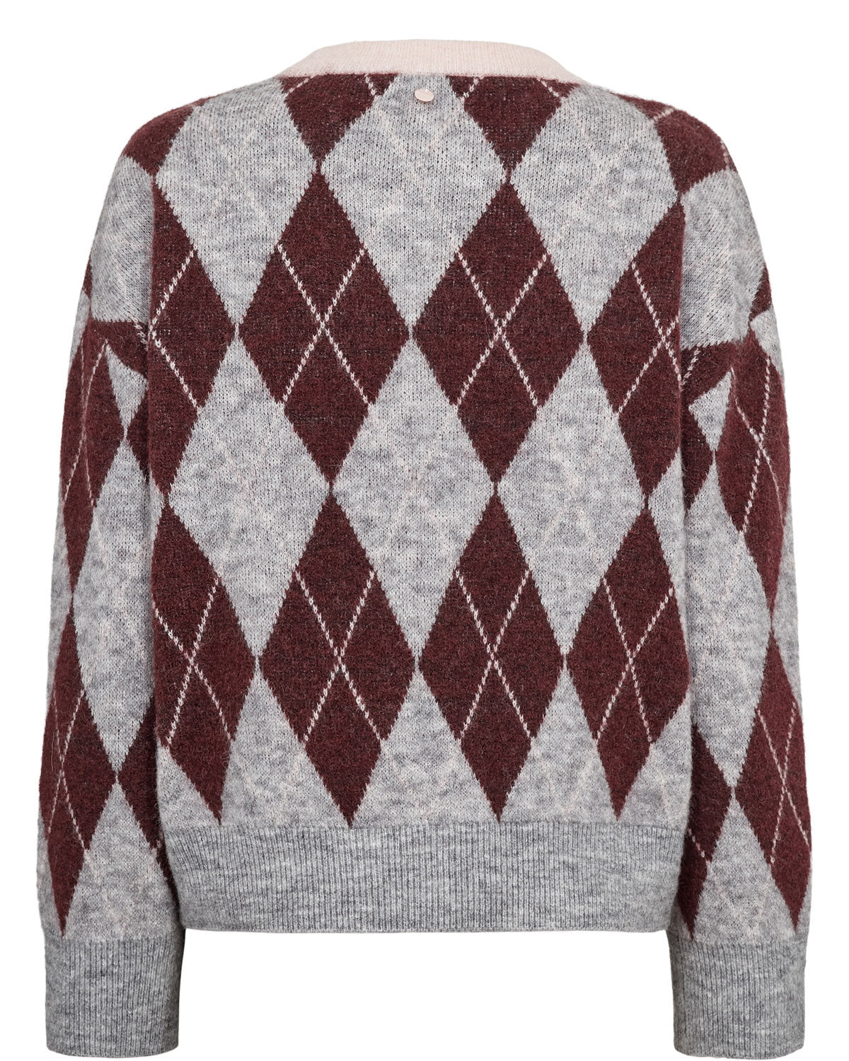 Numph NUTIKLA PULLOVER - Medium Grey mel