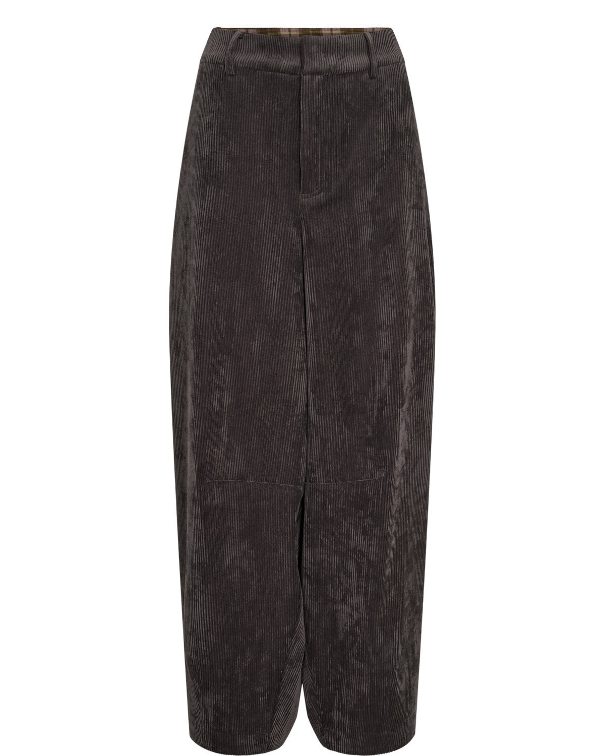 Numph NUCELISE BARREL PANTS - Asphalt