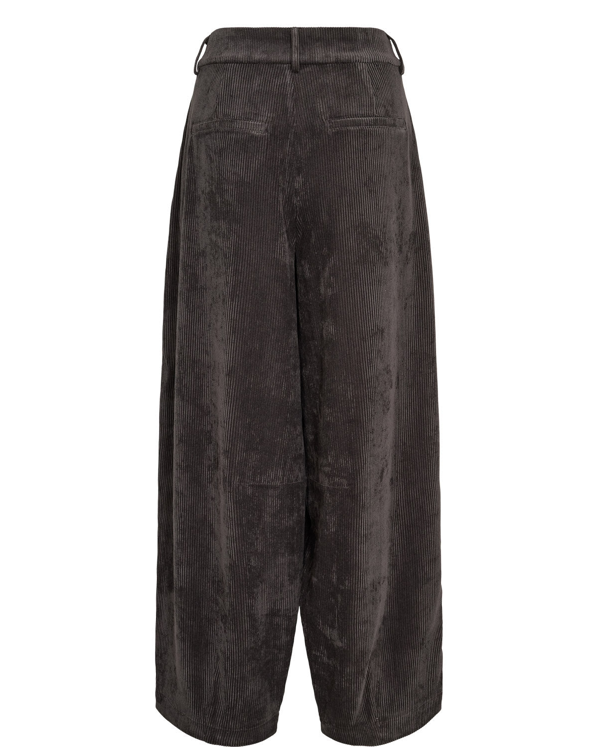 Numph NUCELISE BARREL PANTS - Asphalt