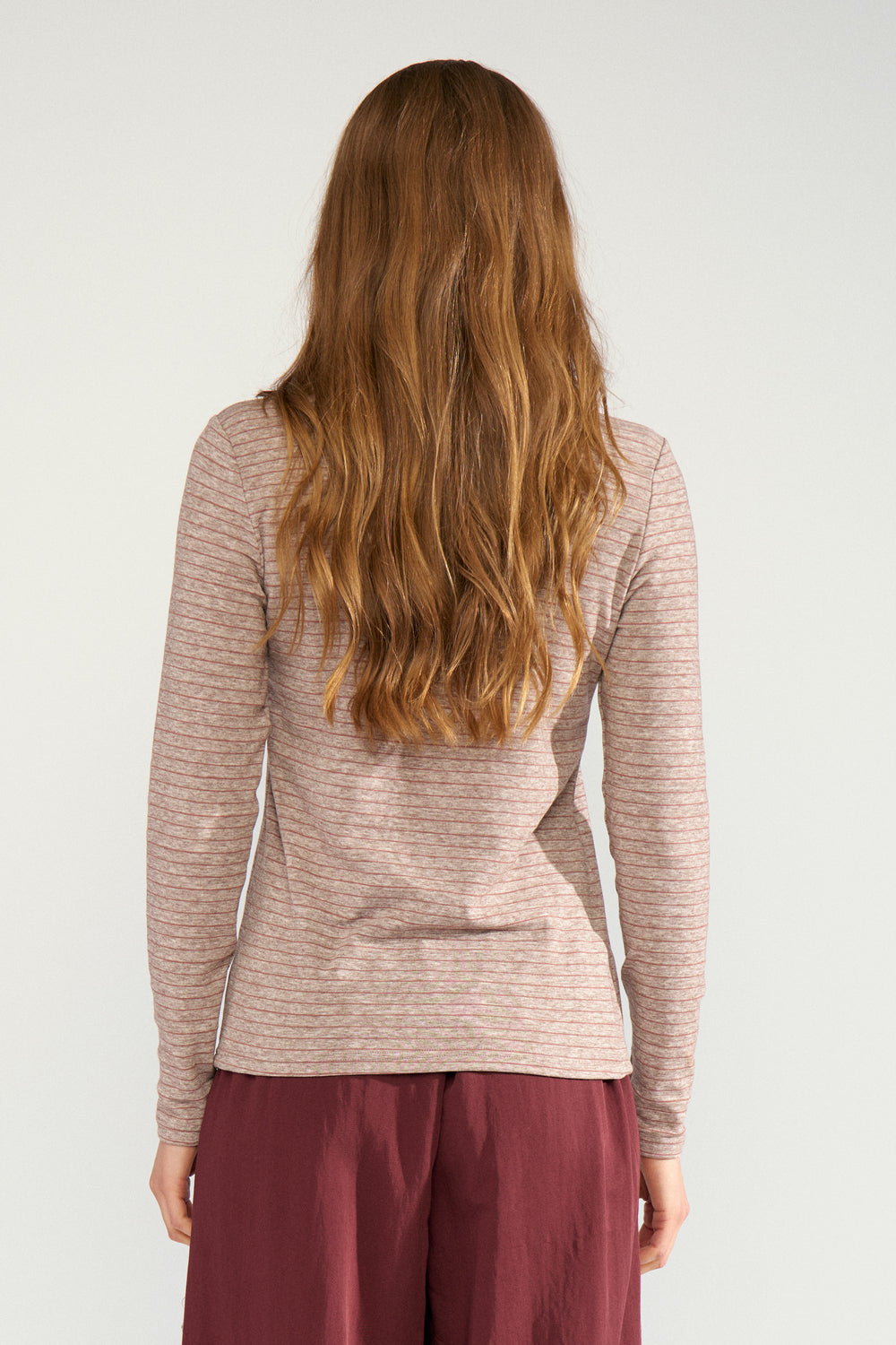 Numph NULANIS BLOUSE - Gray Morn Melange