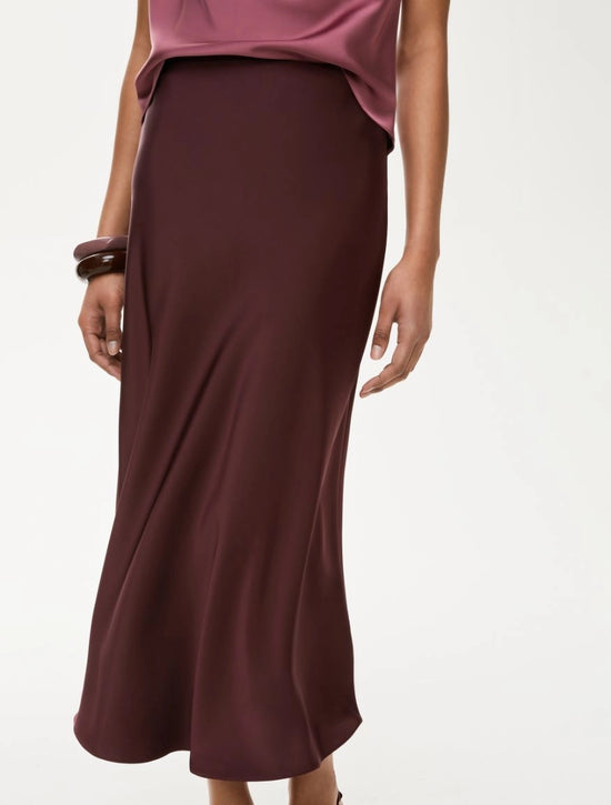 Load image into Gallery viewer, I Blue FLARED SKIRT
Bordeaux
